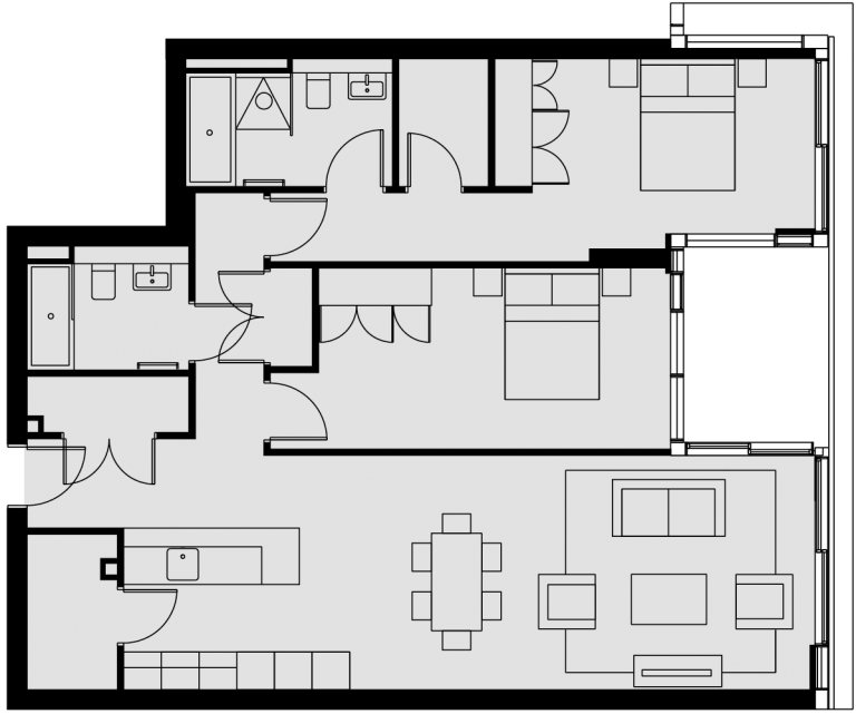 Apartments Opus 6 Hanover Quay